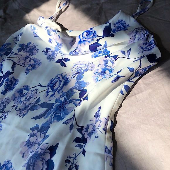 Floral Satin Urban Outfitters dress size M